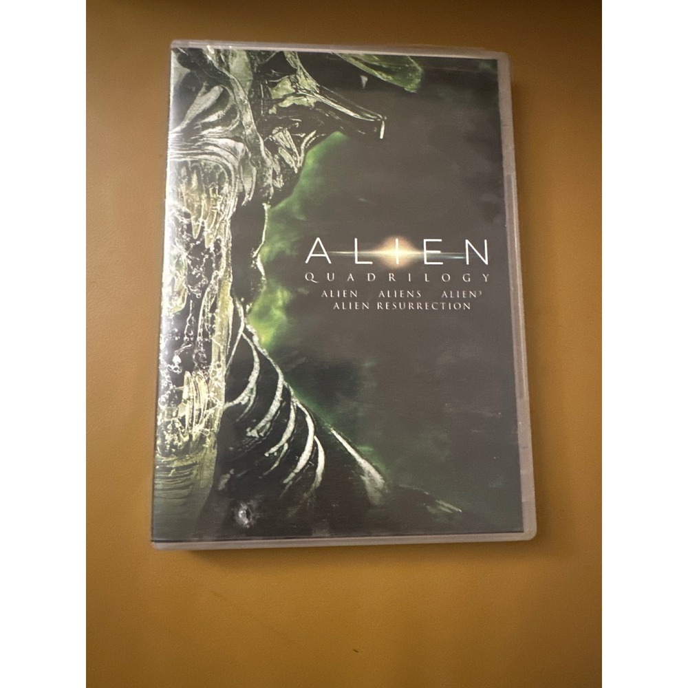 Alien Quadrilogy 4-Disc DVD Set Alien Aliens Alien 3 Resurrection plus Covenant